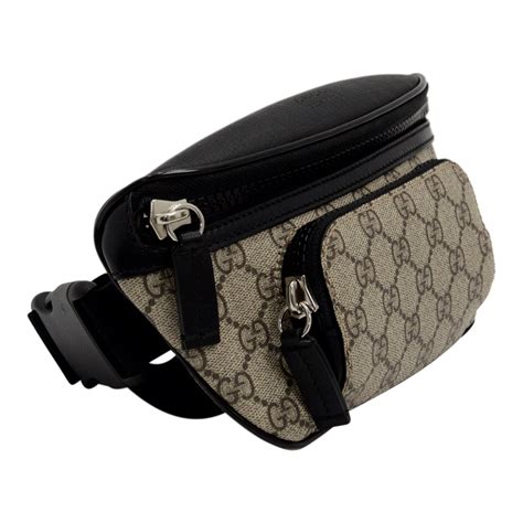 gucci gg supreme belt bag fake|gucci supreme belt bag size.